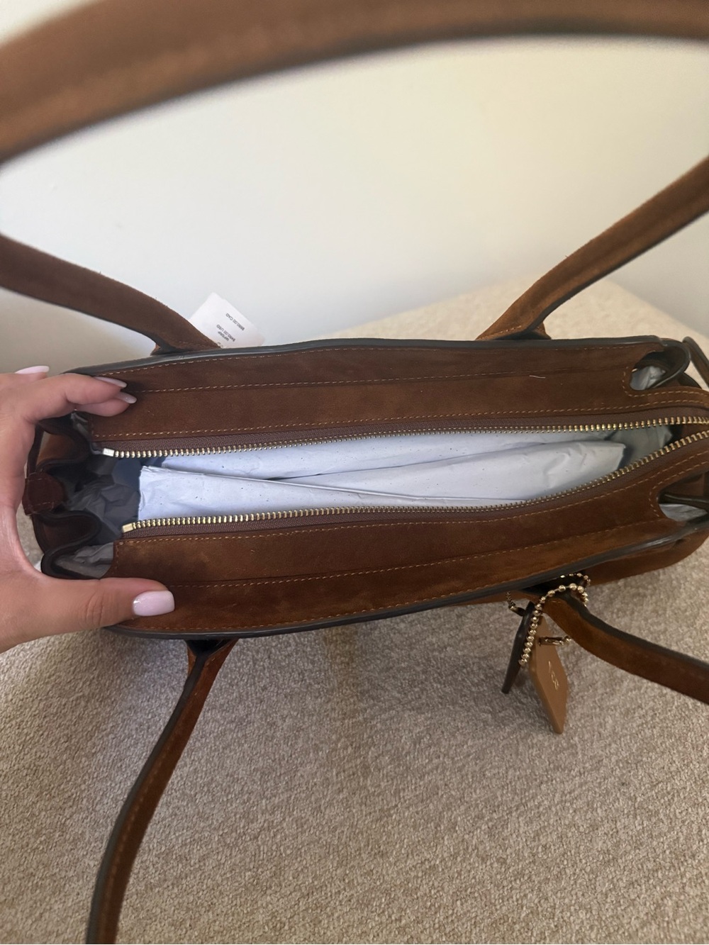 Coach Empire 34 in Warm Brown - Picture 4 of 5